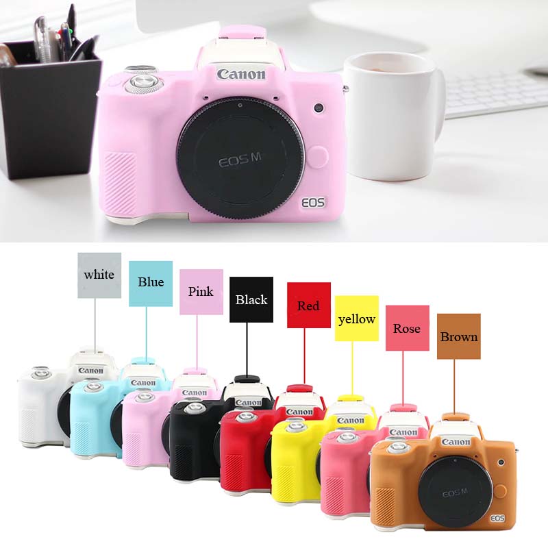 Canon Camera Eos M50 Mark Ii - Custodia protettiva in Silicone morbido EOS