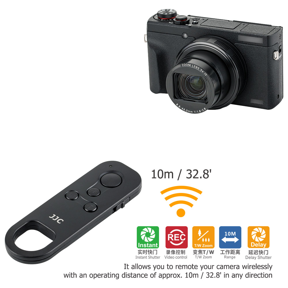 Canon Camera Eos M50 Mark Ii - JJC BR-E1 Telecomando Bluetooth per Canon
