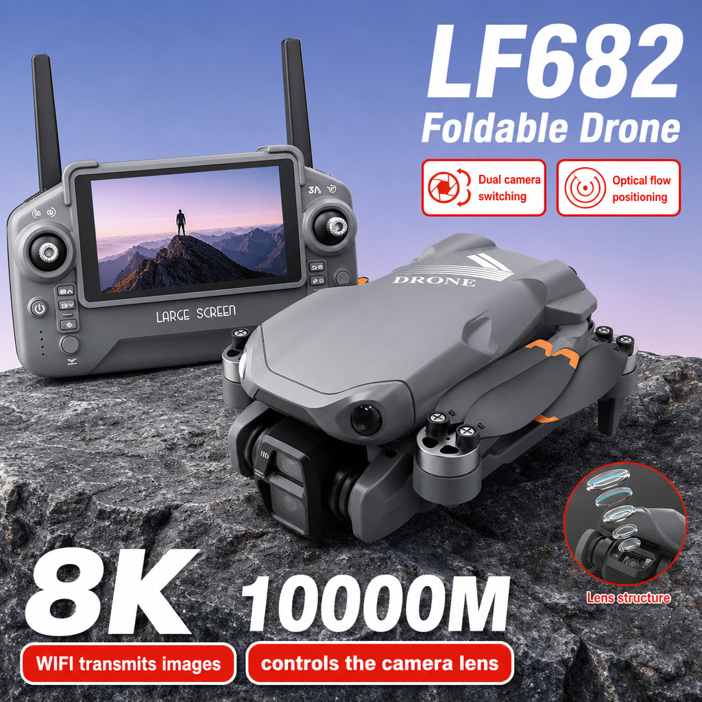 Drone Aereo LF682 con Doppia F - Dji Drone Mini 4 Pro recensione e prezzo
